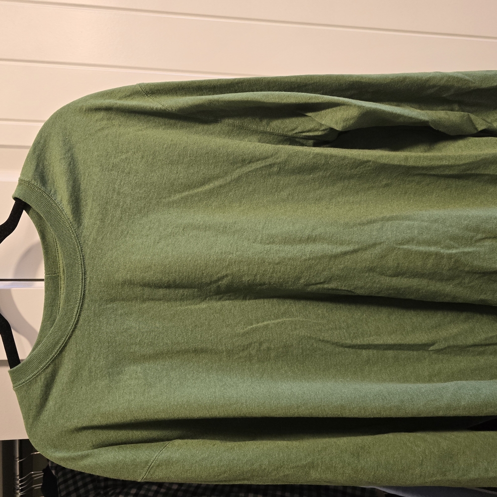 Green Carhartt Loose Fit Long Sleeve Shirt